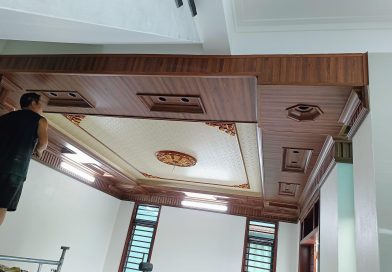 Báo giá làm trần Nhựa Nano giả gỗ tại Ba Đình 2026 theo mét vuông hoàn thiện trọn gói