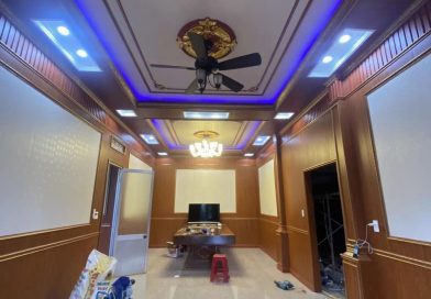 Báo giá làm trần Nhựa Nano giả gỗ tại Hà Đông 2026 theo mét vuông hoàn thiện trọn gói