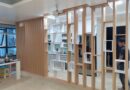 Hình Ảnh Mẫu vách nhựa giả gỗ ốp tường 2022 Ngăn Phòng khách phòng ngủ Đẹp Siêu Lòng Người